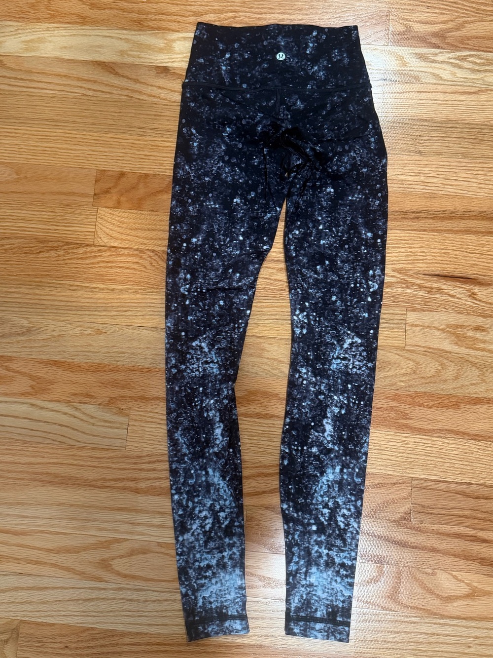 Lululemon Wunder Under Hi-Rise Nulux 28” Effervescence Multi Black Leggings Size - Picture 2 of 4